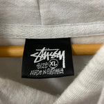 ステューシー STUSSY STOCK BOX Hoodie パーカ グレー XLサイズ 201MT-3892
