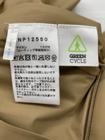 ザノースフェイス THE NORTH FACE DOT SHOT JAKET ドット ショット ジャケット マウンテンパーカー ジップアップ フード アウトドア アウター 薄茶 NP12550 ジャケット ロゴ ベージュ Mサイズ 104MT-2189