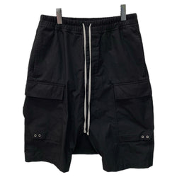 リックオウエンス Rick Owens サルエル ショーツ RU01C4389-TF ハーフパンツ ブラック 38サイズ 201MB-1213
