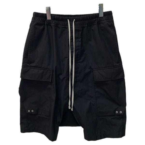 リックオウエンス Rick Owens サルエル ショーツ RU01C4389-TF ハーフパンツ ブラック 38サイズ 201MB-1213