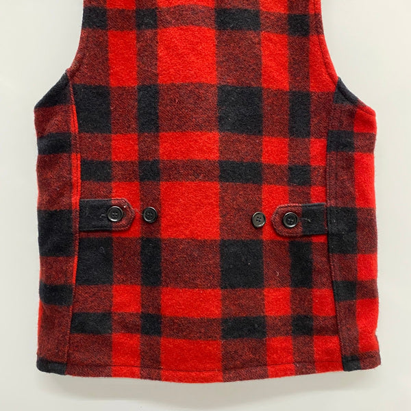 【曜日割引対象外】 フィルソン FILSON マッキーノ ウールベスト USA製 20004P ベスト レッド Sサイズ 201MT-4546 VB