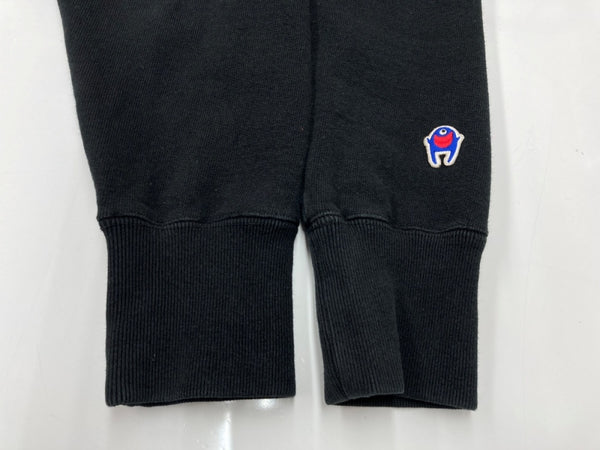 レディメイド READYMADE 20AW PIONCHAM HOODIE フーディー パーカー プルオーバー リバースウィーブ フロントポケット ロゴ 刺繍 BLACK 黒 RE-CO-BK-00-00-118 パーカ ワンポイント ブラック Mサイズ 104MT-1843