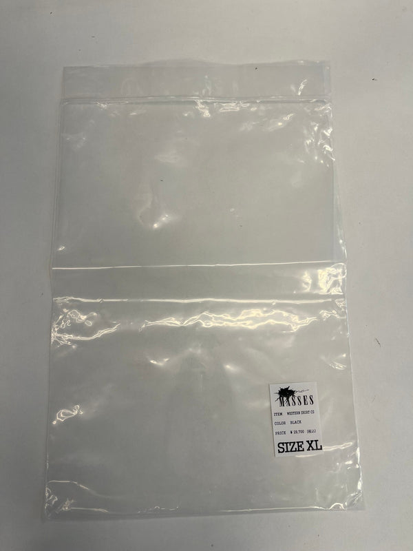 マシス MASSES WESTERN SHIRTS CS ウエスタンシャツ 黒 XL 長袖シャツ ブラック 101MT-5141