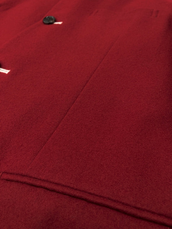 コムデギャルソン COMME des GARCONS HOMME 90s LONG JACKET ロング ジャケット 田中オム テーラード アーカイブ アウター 赤 IJ-04012M ジャケット 無地 レッド Mサイズ 104MT-2093