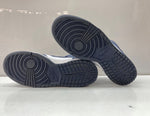 ナイキ NIKE 16年製 DUNK RETRO QS MIDNIGHT NAVY ダンク レトロ ミッドナイト ネイビー アリゾナ ビラノバ 白 紺 850477-103 メンズ靴 スニーカー ネイビー 28cm 104S-759