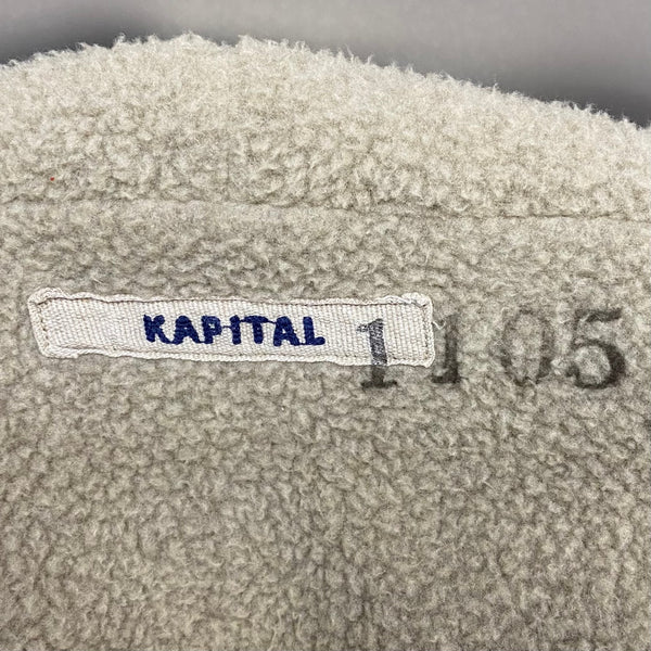 【曜日割引対象外】 キャピタル KAPITAL モッズパーカー ジャケット グリーン Lサイズ 201MT-3522 VB