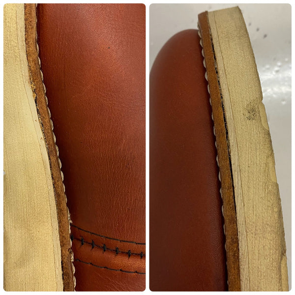 【曜日割引対象外】 レッドウィング RED WING ペコスブーツ オロラセット 8866 メンズ靴 ブーツ ペコスタイプ ブラウン 26cmサイズ 201-shoes1589 VB