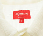 シュプリーム SUPREME 23SS Mesh Stripe S／S Shirt 半袖メッシュシャツ 白 半袖シャツ ホワイト Lサイズ 103MT-1224