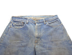リーバイス Levi's 70s 505-0217 66前期 最初期 ボタン裏5 スレーキスタンプ 42TALON 70's デニム ブルー W36 103MB-587