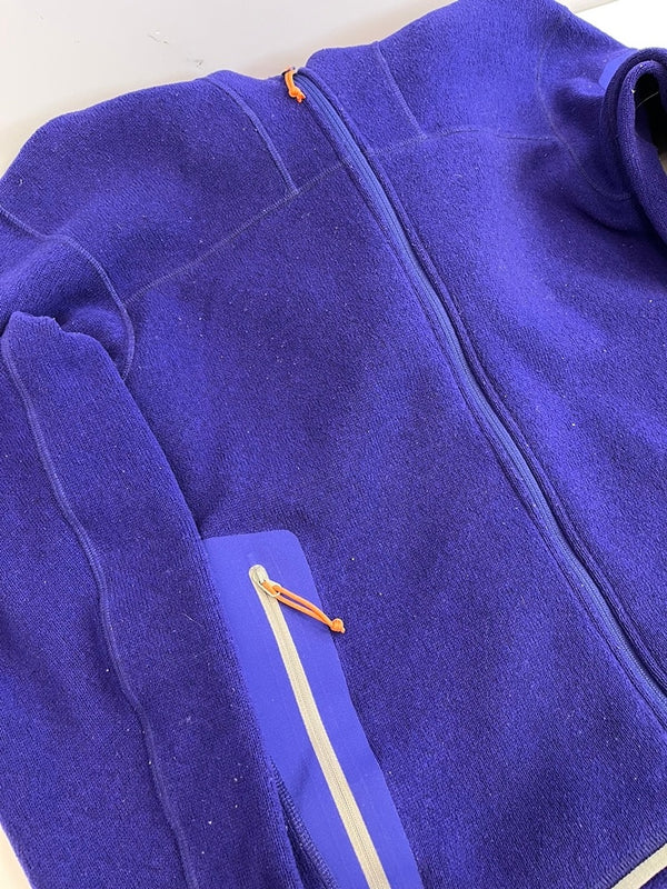 アークテリクス ARC'TERYX COVERT HOODY コバートフーディー POLARTEC ポーラテック 紫 パーカ パープル Mサイズ 101MT-5257