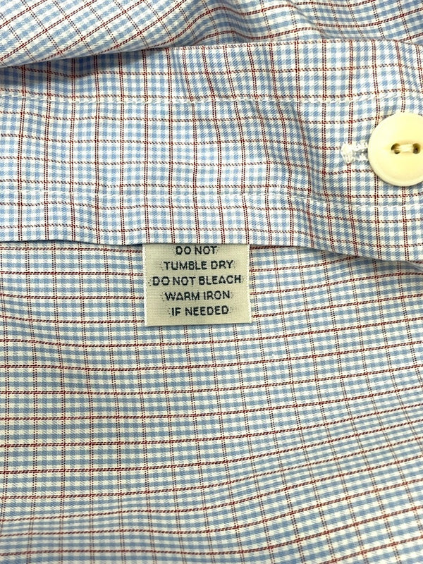 マービンポンティアックシャツメーカーズ Marvine Pontiak Shirt Makers Military SH ミリタリー チェックシャツ MPSH-1905S One size 長袖シャツ ブルー 601MT-14