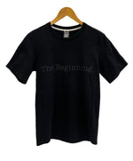 ナンバーナイン NUMBER (N)INE The Biginning 半袖カットソー プリントTシャツ 黒 サイズ2 Tシャツ ブラック 101MT-4162