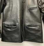 【曜日割引対象外】 ジェラード JELADO 18AW JOHN GLUCKOW Trailblazer Iron Horse ホースハイド ウール リバーシブル カーコート ジャケット ブラック Lサイズ 201MT-3102 VB