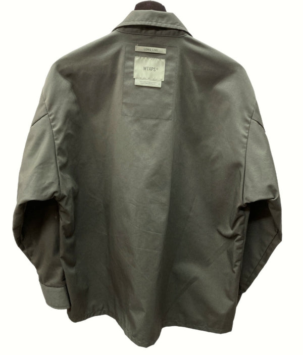 ダブルタップス WTAPS Jungle  LS  Ctpl. Twill. Dot Sight ジャングル ツイル ドット サイト Olive Drab オリーブ ドラブ KHAKI 緑 222WVDT-SHM03 SIZE1 ジャケット 刺繍 カーキ 104MT-759