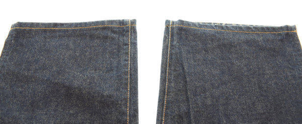 エヴィス EVISU Lot 2001 NO2 KAMOMEカモメ プリント デニム パンツ 35×35 デニム ブルー 103MB-647