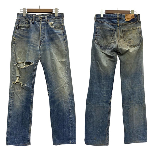【曜日割引対象外】 リーバイス Levi's 60's 70's 501 BIG E ボタン裏6 W29 デニム ブルー 201MB-1118 VB