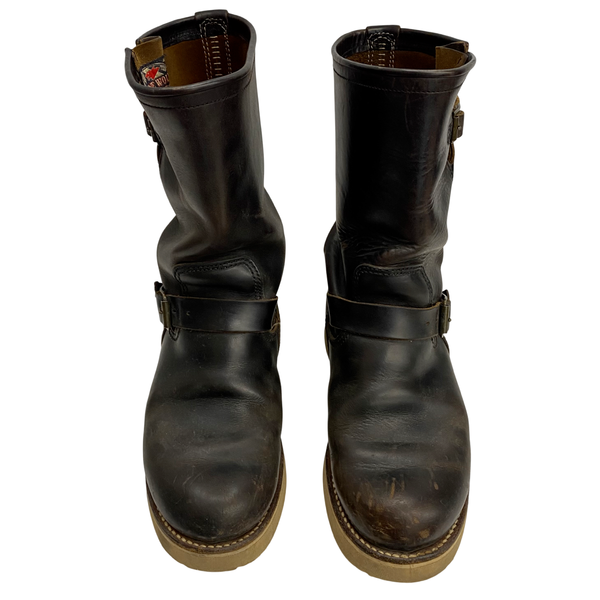 【曜日割引対象外】 ロンウルフ LONE WOLF Vibram サイズ不明 メンズ靴 ブーツ エンジニア ブラック 201-shoes1455 VB