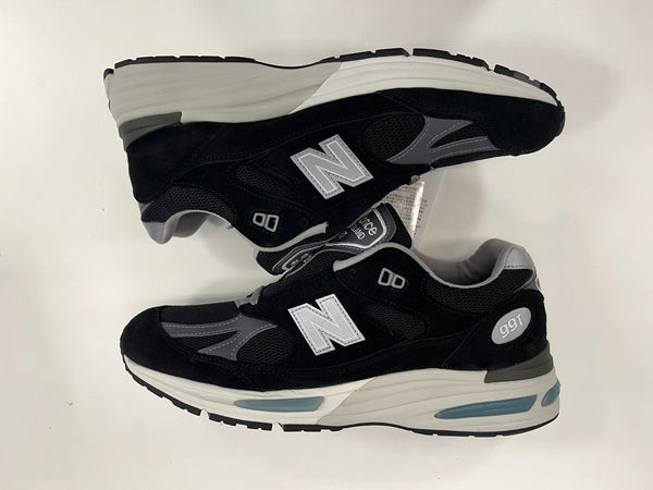 ニューバランス new balance Made in UK 991v2 黒 U991BK2 メンズ靴 スニーカー ブラック UK 8 1/2 101sh-2141