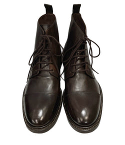 ポール・スミス Paul Smith Jarman Boots Dark Brown ジャーマン レースアップ レザーブーツ メンズ靴 ブーツ その他 ブラウン 7 1/2 101-shoes1536