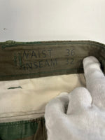 ダブルアールエル RRL ラルフローレン カモフラ 迷彩 ミリタリーパンツ  カーゴパンツ カーキ 36×32 101MB-731