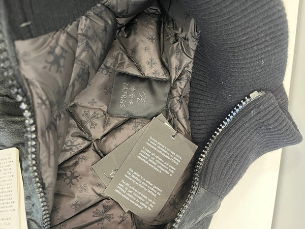 タトラス TATRAS MURRAY  ジャガード プルオーバー ダウンジャケット MTK20A4202 2 ジャケット ブラック 101MT-4894