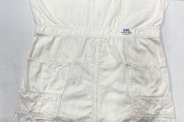 リー Lee UNION-ALLS 60s～ 60年代 Vintage ヴィンテージ HBT ヘリンボーン ワーク  白 無地 つなぎ・オーバーオール ホワイト 104MB-228