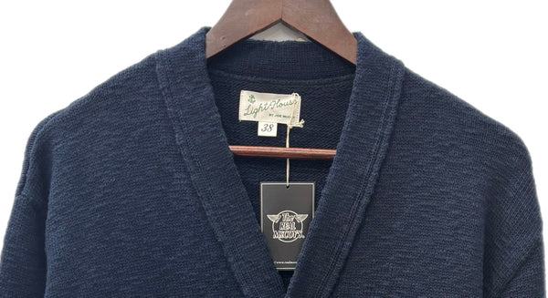 【曜日割引対象外】  リアルマッコイズ THE REAL McCOY’S コットンサマーカーディガン COTTON SUMMER CARDIGAN MC24016 カーディガン ネイビー 38サイズ 201MT-3164 VB