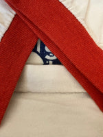 チャンピオン Champion 70's 70年代 バータグ USCA UNITED STATES CHEERLEADERS 染み込み プリント vintage ヴィンテージ made in USA アメリカ製 リンガーＴ Tシャツ ベージュ Mサイズ 101MT-4038