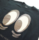 ナンバーナイン NUMBER (N)INE 2000ss Extra Heavy プリント 半袖Tシャツ 黒 2 Tシャツ ブラック 103MT-2554