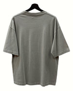 バレンシアガ BALENCIAGA BB CORP MEDIUM FIT T-SHIRT ミディアム フィット Tシャツ 胸ロゴ 半袖 カットソー 薄茶 612966 TJV87 Tシャツ 刺繍 ベージュ Mサイズ 104MT-1182