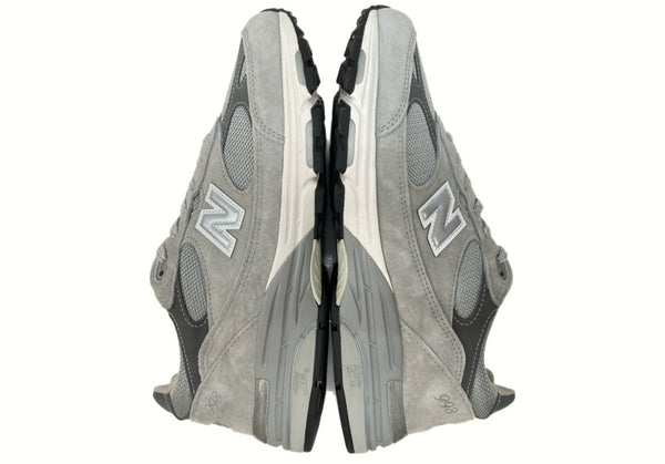 ニューバランス new balance 22年製 MR993 ABZORB アブゾーブ ローカット シューズ スエード USA製 灰色 MR993GL メンズ靴 スニーカー グレー 27.5cm 104-shoes572