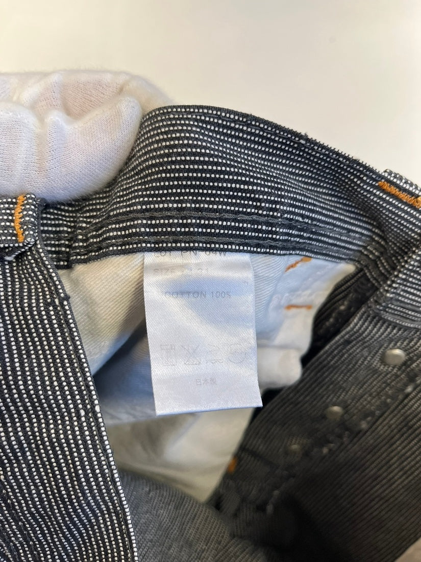 フラットヘッド THE FLAT HEAD ピンヒッコリーペインターパンツ PN-04W