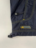 アディダス adidas 90s～ Vintage ヴィンテージ ジップアップ プルオーバー  ジャケット ネイビー Lサイズ 101MT-4577