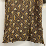 【曜日割引対象外】 キャピタル KAPITAL ヤシの木 総柄 コットン ポロシャツ Tシャツ イエロー 2サイズ 201MT-4408 VB