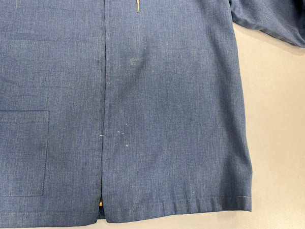 ヴィンテージ vintage 60's~70's 60年代 70年代 CAMP CHERITH 刺繍 TALON ZIP タロン ブルゾン ジャケット ブルー 101MT-4126