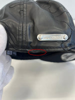 ア ベイシング エイプ A BATHING APE New Era ニューエラ 合皮 レザー 黒 AAPCPM4785XXD 帽子 メンズ帽子 キャップ ブラック 101hat-158