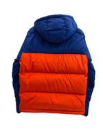 ラルフローレン RalphLauren ダウンジャケット フード バイカラー オレンジ×青 ジャケット ブルー Sサイズ 101MT-5391