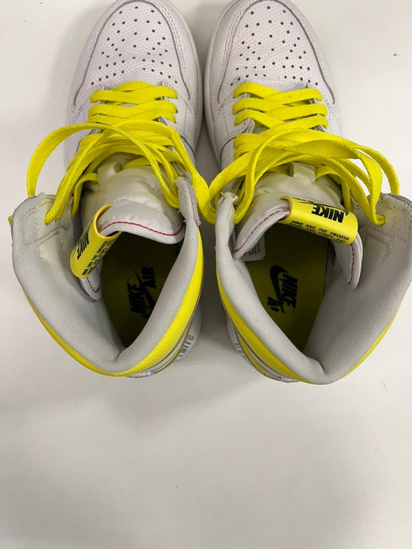 ジョーダン JORDAN NIKE AIR JORDAN 1 RETRO HIGH OG FIRST CLASS FLIGHT ナイキ エアジョーダン 1 レトロ ハイ ファーストクラス  555088-170 メンズ靴 スニーカー イエロー 27cm 101sh-2376