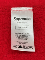 シュプリーム SUPREME 20AW Cross Box Logo Hooded Sweatshirt クロス ボックス ロゴ フーディ パーカー 赤 パーカ ロゴ レッド Lサイズ 104MT-1949