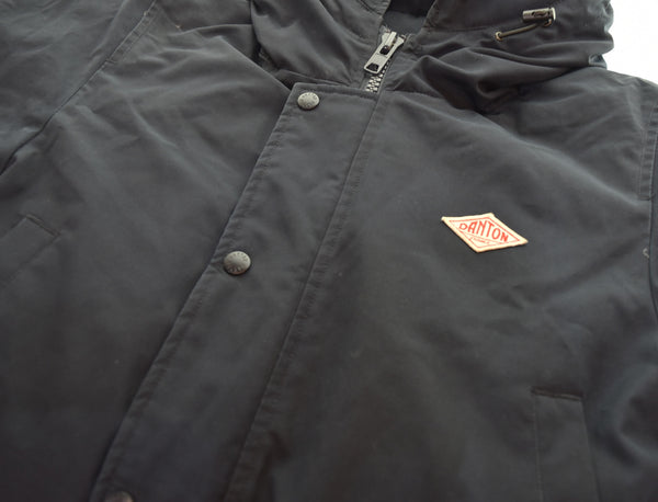 ダントン DANTON ダウンジャケット 38 JD-8634 LAS-BY ジャケット ブラック 38 ファー欠品103LT-151