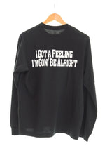 サカイ Sacai 23AW レイヤード バックロゴプリント クルーネック長袖Tシャツ 黒 23-0525S 2 ブラック 103MT-2185