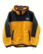 ザノースフェイス THE NORTH FACE HIM FLEECE PARKA ヒム フリース パーカー ボア アノラック アウター アウトドア 黄色 黒 NA72031 ジャケット ロゴ イエロー XSサイズ 104MT-892