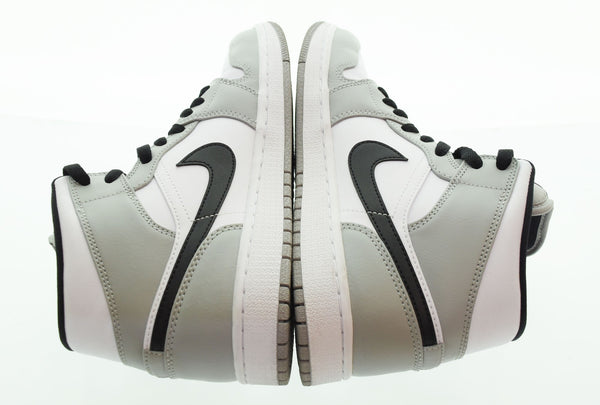 ナイキ NIKE Air Jordan 1 Mid Light Smoke Grey エアジョーダン1 ミッド ライトスモークグレースニーカー 554724-092 メンズ靴 スニーカー グレー 26cm 103S-909