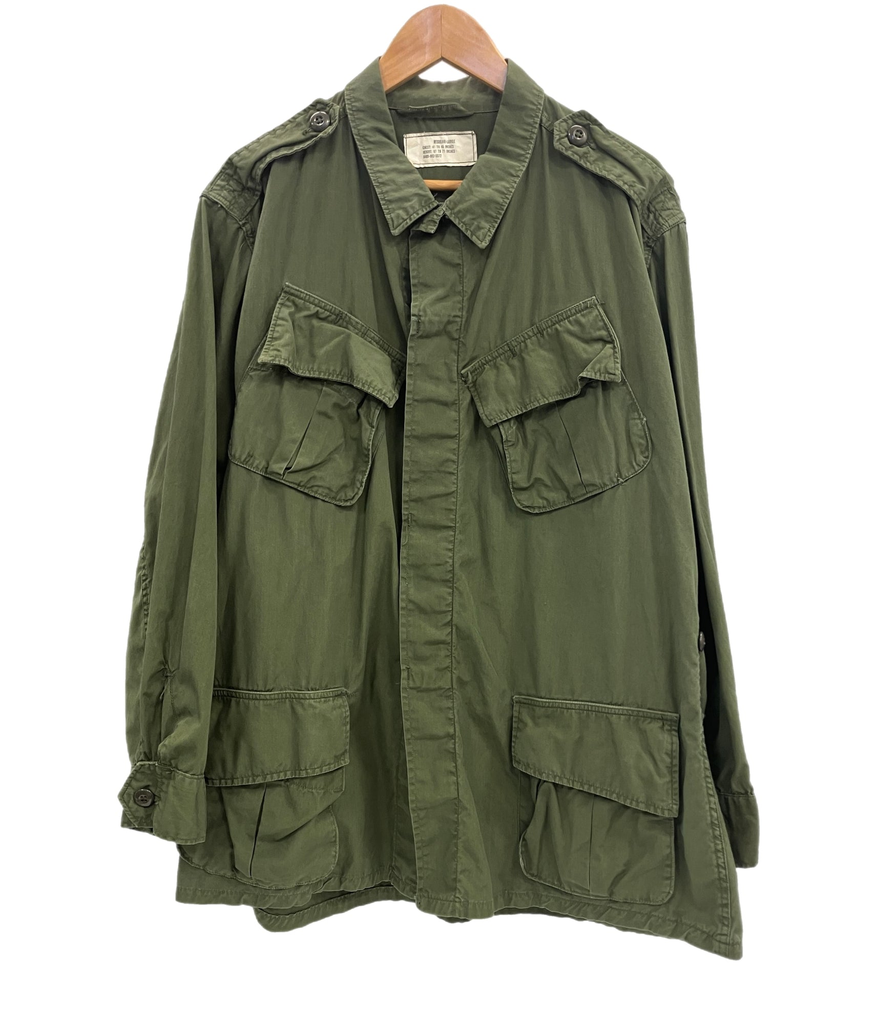 ミリタリー Military 60's 60年代 US ARMY Jungle Fatigue JACKET