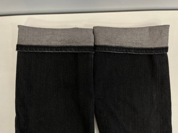 アンダーカバー UNDERCOVER ウエスト切替ストレッチスリムパンツ 黒 ブラックデニム ジーンズ UCT4503 デニム ブラック サイズ4 101MB-572