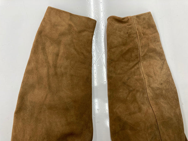 ヴィンテージ vintage 50s 50年代 Albackens スウェード レザージャケット ダブル くるみボタン コルビジェ キルティング スウェーデン 茶  ジャケット 無地 ブラウン 104MT-2240