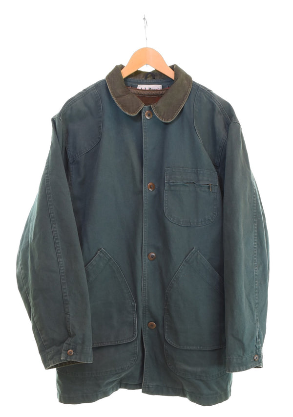 エルエルビーン L.L.Bean 80s ハンティングジャケット カバーオール ウールライナー付き 80's ジャケット グリーン 103MT-3353