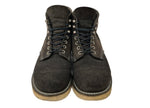 レッドウィング RED WING 6-inch Classic Round インチ クラシックラウンド USA製 スエード シューズ 9D 黒 8174 メンズ靴 ブーツ ワーク ブラック 27cm 104S-738