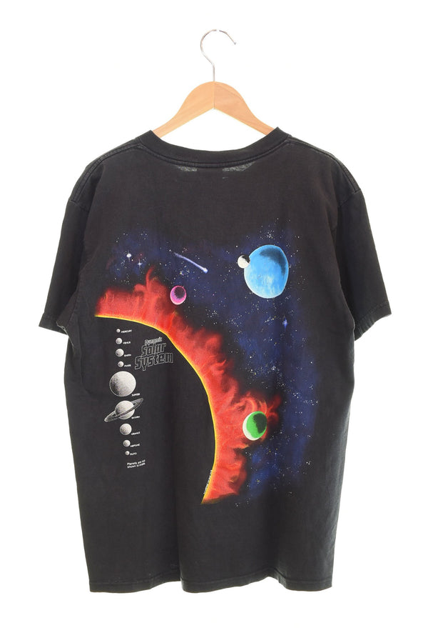 ヴィンテージ Vintage 90s PETER KULL national air and space museum 国立航空宇宙博物館 90's  Tシャツ ブラック Lサイズ 103MT-2780