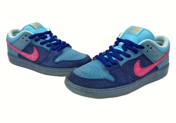 ナイキ NIKE 22年製 × RUN THE JEWELS ラン ザ ジュエルズ SB DUNK LOW DEEP ROYAL BLUE ダンク ロー シューズ 青 DO9404-400 メンズ靴 スニーカー ブルー 28cm 104S-665